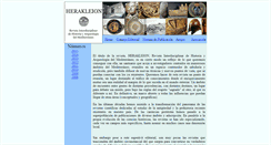 Desktop Screenshot of herakleion.es