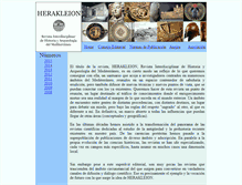 Tablet Screenshot of herakleion.es